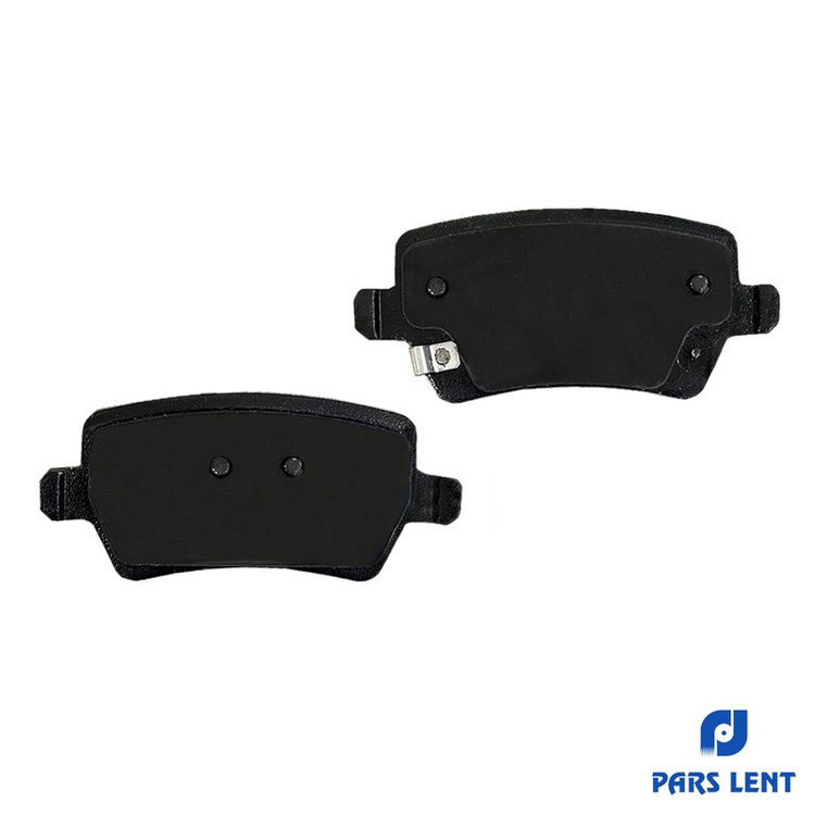 لنت ترمز دیسکی عقب خودرو لنت پارس کد 2-80196 دو جفت مناسب برای آریزو 5 IE