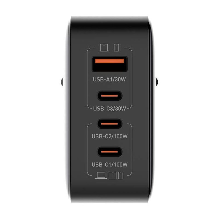 شارژر دیواری 100 وات الدینیو مدل Q408 به همراه کابل USB-C