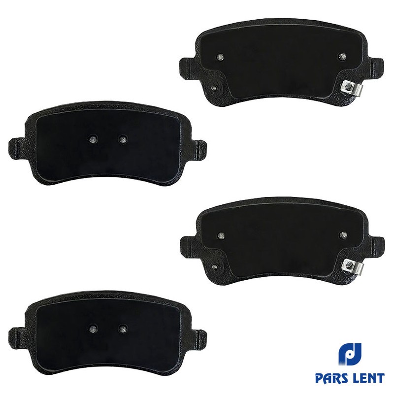 لنت ترمز دیسکی عقب خودرو لنت پارس کد 1-80210 دو جفت مناسب برای چری تیگو 8 پرو مکس IE