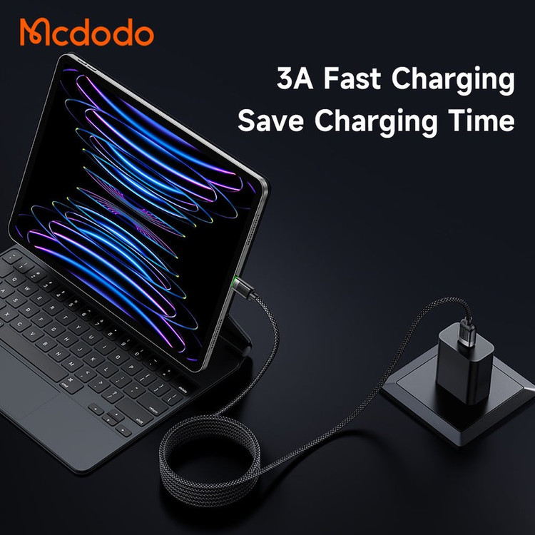 کابل تبدیل USB-A به لایتنینگ مک دودو مدل CA-600 طول 1.2 متر