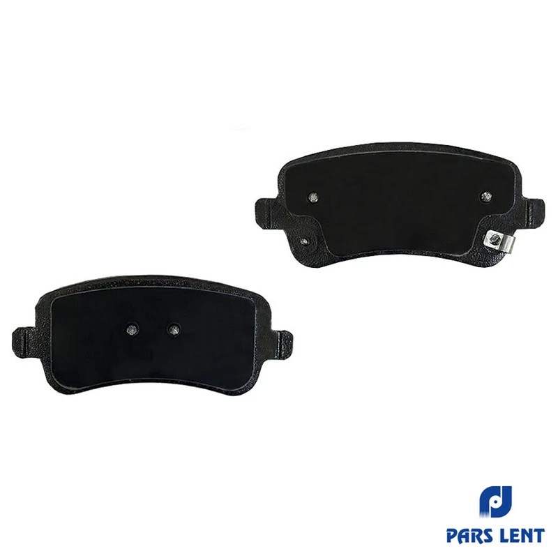 لنت ترمز دیسکی عقب خودرو لنت پارس کد 1-80210 دو جفت مناسب برای لوکانو L7
