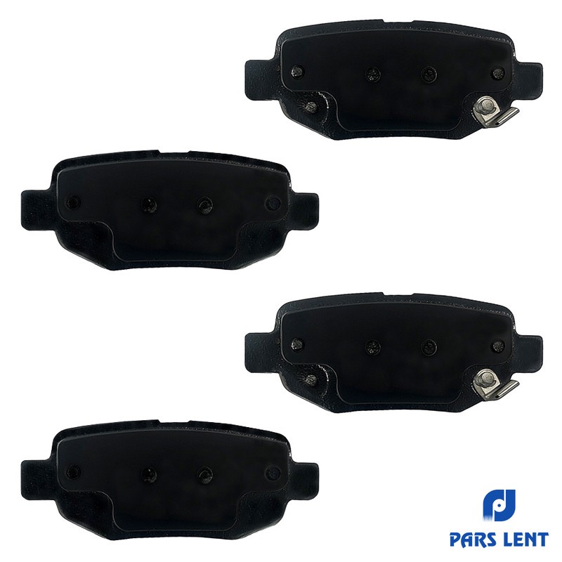 لنت ترمز عقب خودرو لنت پارس کد 4-80164 دو جفت مناسب برای ام وی ام X33S