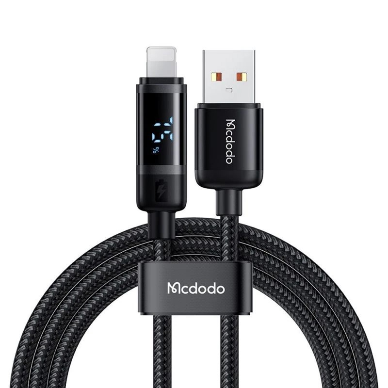 کابل USB به لایتنینگ مک دودو مدل DIGITAL DISPLAY طول 1.2 متر