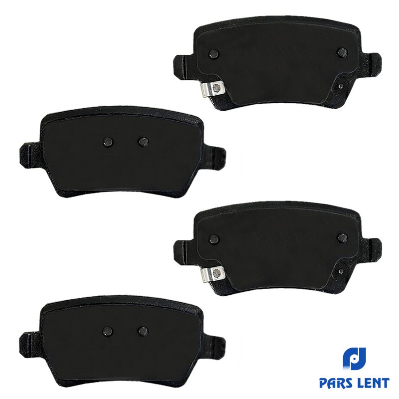 لنت ترمز دیسکی عقب خودرو لنت پارس کد 2-80196 دو جفت مناسب برای تیگو 7 DCT اکسلنت
