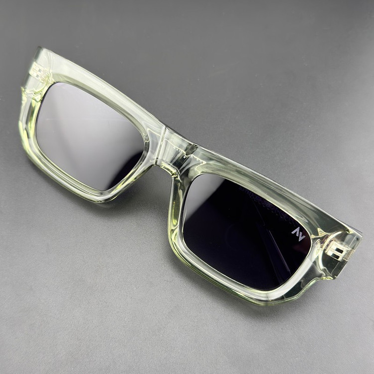 عینک آفتابی مستطیلی آلبرت وگ مدل S31111C4 Acetate Avantgarde Visionary