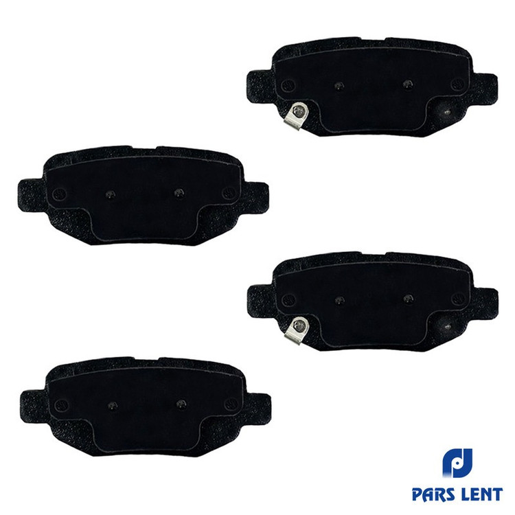 لنت ترمز عقب لنت پارس کد 1-80164 دو جفت مناسب برای تیگارد X35