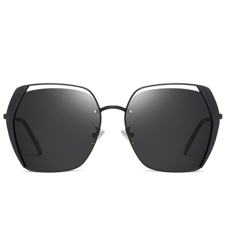عینک آفتابی پروانه ای زنانه مدل P2205T1-1 Polarized Obsidian