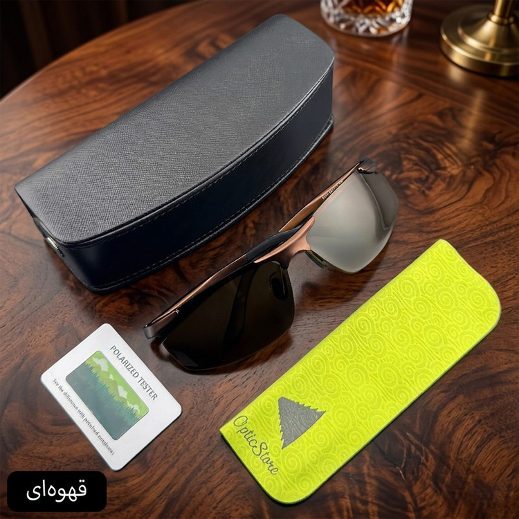 عینک ورزشی مدل 8179 Polarized Metal مناسب برای انواع ورزش ها