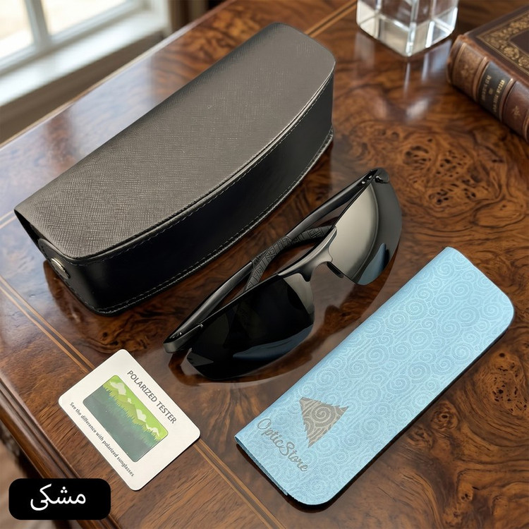 عینک ورزشی مدل 8179 Polarized Metal مناسب برای انواع ورزش ها