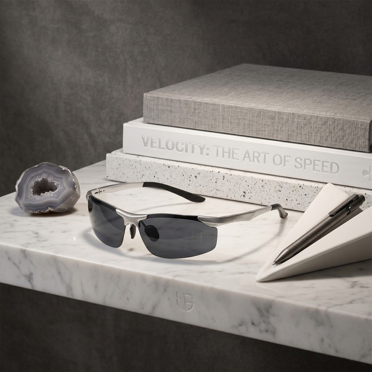 عینک ورزشی مدل 8179 Polarized Metal مناسب برای انواع ورزش ها