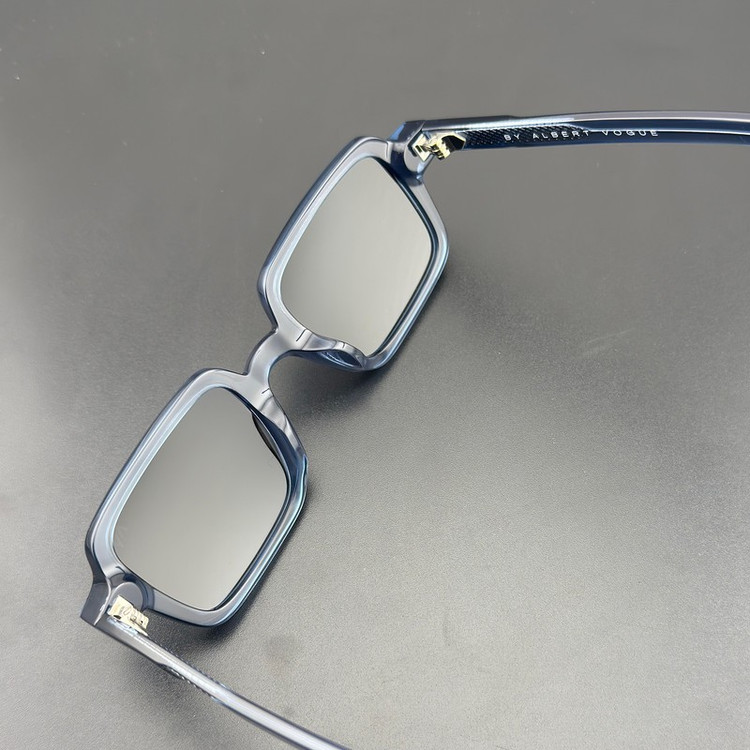 عینک آفتابی مستطیلی آلبرت وگ مدل S32130C3 Acetate Avantgarde Visionary