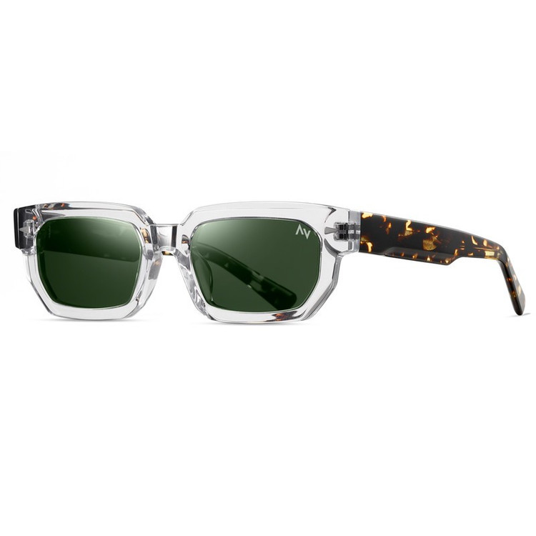 عینک آفتابی مستطیلی آلبرت وگ مدل S32129C3 Acetate Avantgarde Visionary