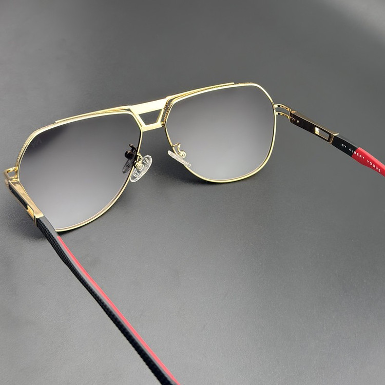 عینک آفتابی فریم خاص مردانه آلبرت وگ مدل JS-8549-C218-P120 Avantgarde Visionary
