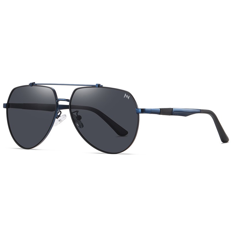 عینک آفتابی خلبانی (Aviator) مردانه آلبرت وگ مدل 6322C102-P101 Polarized Avantgarde Visionary