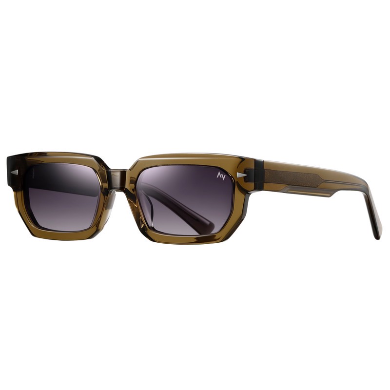 عینک آفتابی مستطیلی آلبرت وگ مدل S32129C2 Acetate Avantgarde Visionary