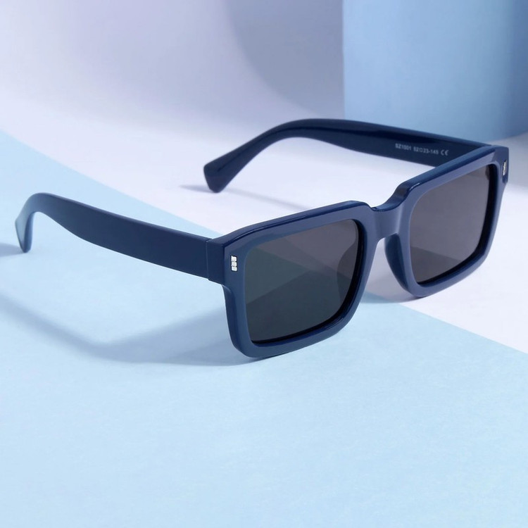 عینک آفتابی مستطیلی مدل SZ 1001 Navy Pearl River