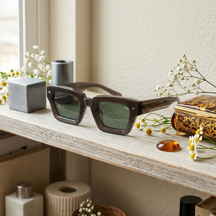 عینک آفتابی ویفرر (Wayfarer) آلبرت وگ مدل S32111C2 Acetate Avantgarde Visionary