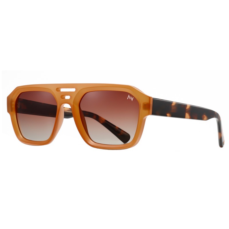 عینک آفتابی خلبانی (Aviator) آلبرت وگ مدل S31120C3 Acetate Avantgarde Visionary