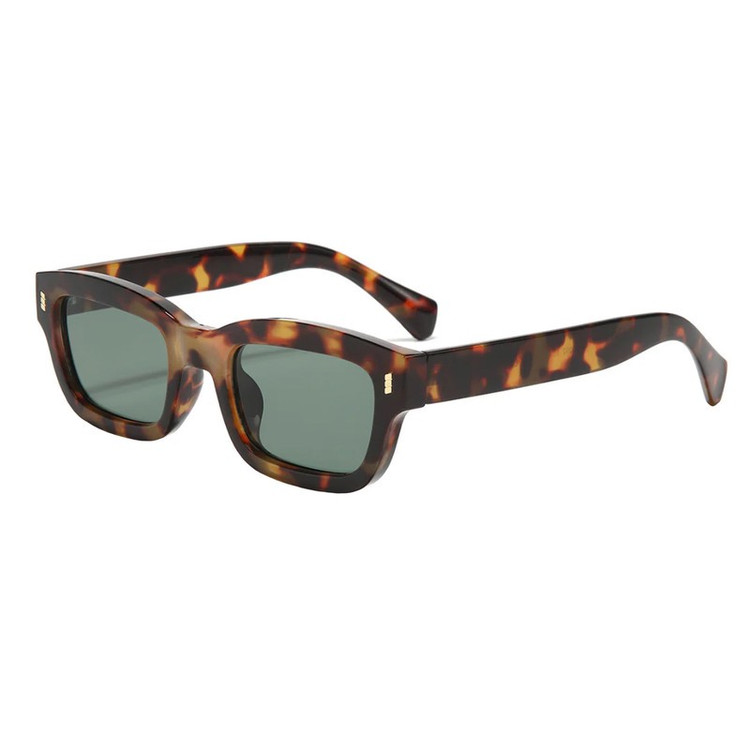 عینک آفتابی مستطیلی مدل SZ 1002 Leopard Emerald