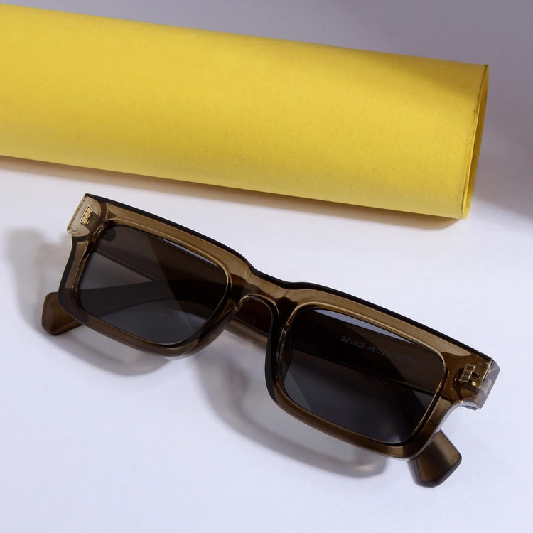 عینک آفتابی مستطیلی مدل SZ 1003 Olive Pearl River