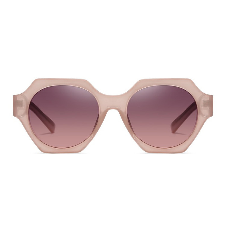 عینک آفتابی چند ضلعی زنانه آلبرت وگ مدل S26106C3 Acetate Avantgarde Visionary