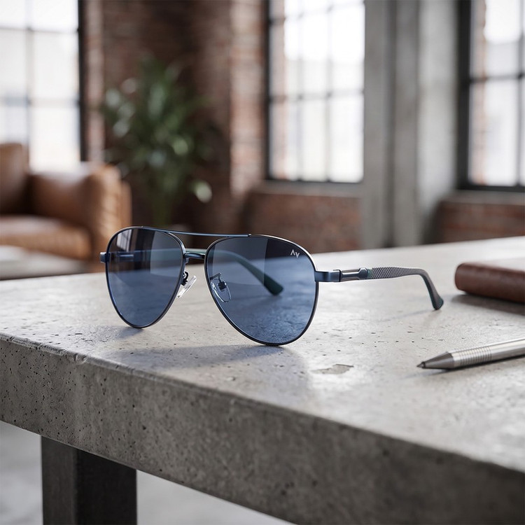 عینک آفتابی مردانه آلبرت وگ مدل 6319C102-P137 Polarized Avantgarde Visionary
