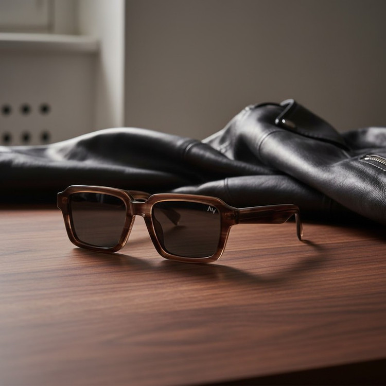 عینک آفتابی ویفرر (Wayfarer) آلبرت وگ مدل S32105-C3 Acetate Avantgarde Visionary