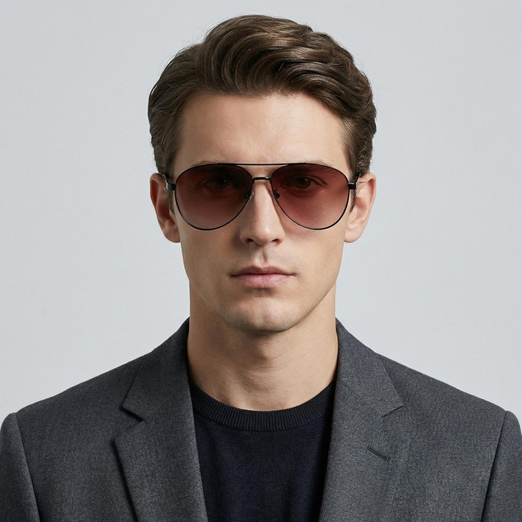 عینک آفتابی مردانه خلبانی آلبرت وگ مدل 6319C04-P141 Polarized Avantgarde Visionary