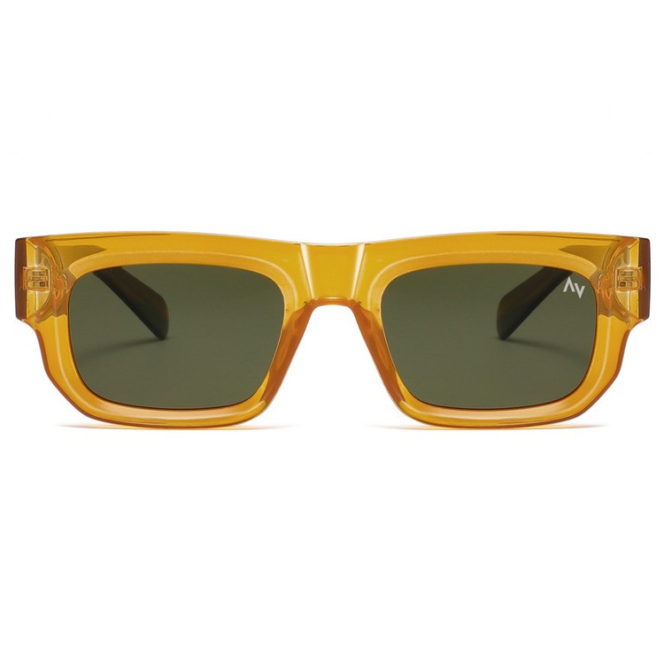 عینک آفتابی مستطیلی آلبرت وگ مدل S31111C5 Acetate Avantgarde Visionary