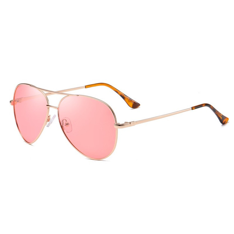 عینک آفتابی خلبانی مدل ST5924C86 Bright Gold Ocean Punch