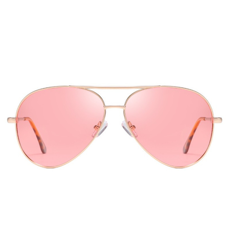 عینک آفتابی خلبانی مدل ST5924C86 Bright Gold Ocean Punch