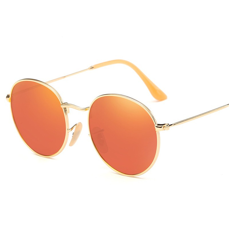عینک آفتابی گرد مدل P3447-3 Polarized Apricot