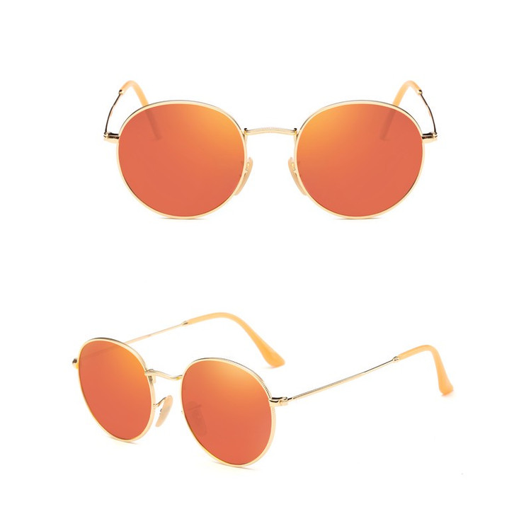 عینک آفتابی گرد مدل P3447-3 Polarized Apricot