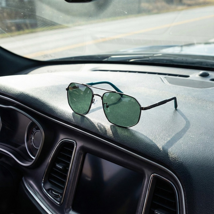 عینک آفتابی خلبانی (Aviator) مردانه آلبرت وگ مدل 6314C104P131 Avantgarde Visionary
