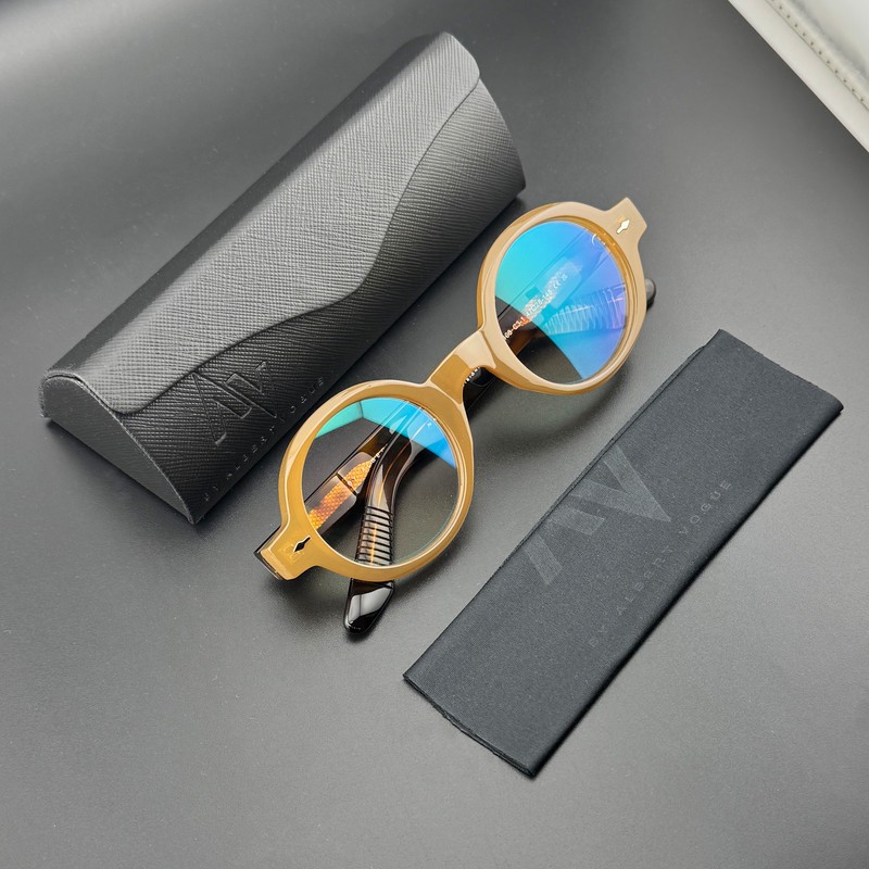 عینک محافظ چشم آلبرت وگ مدل S31108C3-1 Acetate Blue Control