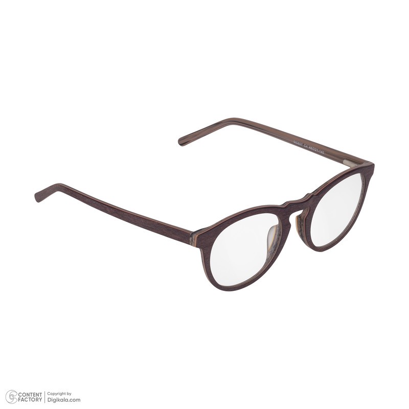 فریم عینک طبی مدل M5807C4 Acetate Wooden pattern