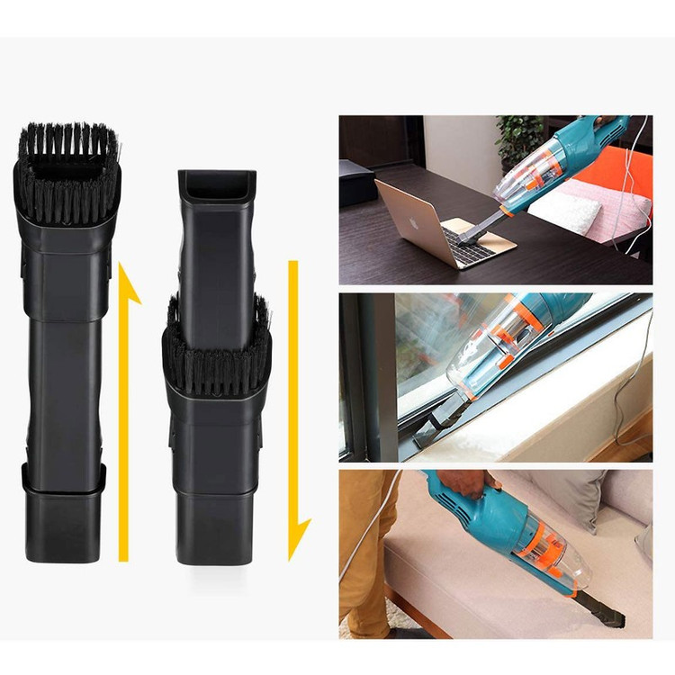 جاروبرقی عصایی درما مدل DX900 با قدرت موتور 600 وات، طراحی جمع و جور، وزن 1850 گرم و سه سری مکش مختلف برای تمیزکاری ف...