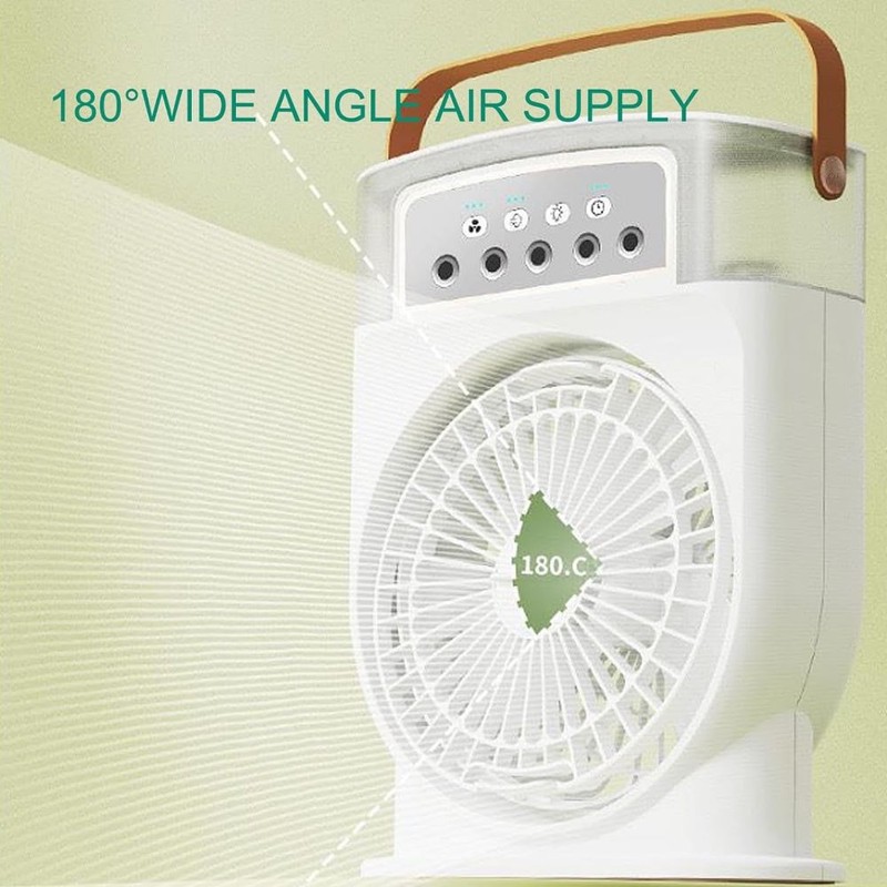 پنکه شارژی مدل Mini Portable Cooling Fan ظرفیت 1500 میلی آمپر ساعت