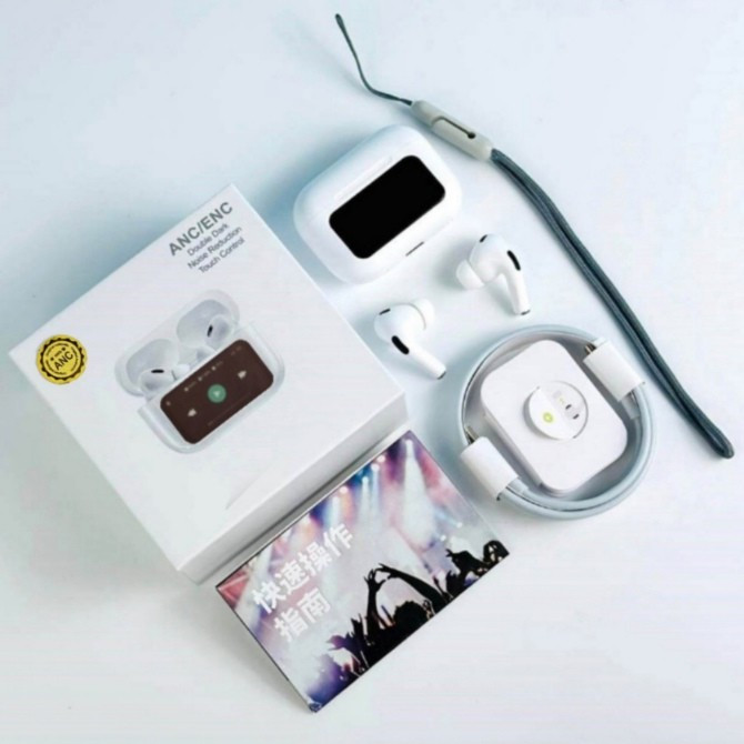 هدفون بلوتوثی مدل Airpods pro Touch screen anc enc ا12