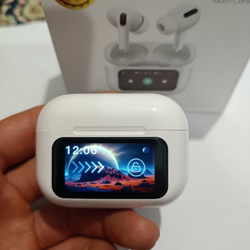 هدفون بلوتوثی مدل Airpods pro Touch screen anc enc ا12