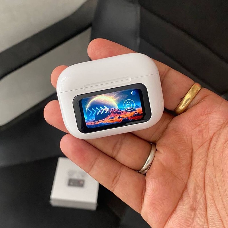 هدفون بلوتوثی مدل Airpods pro Touch screen anc enc ا12