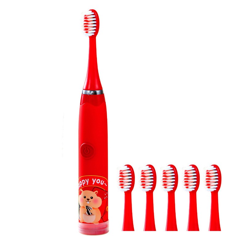 مسواک برقی مدل ultrasonic به همراه 5 سری یدک