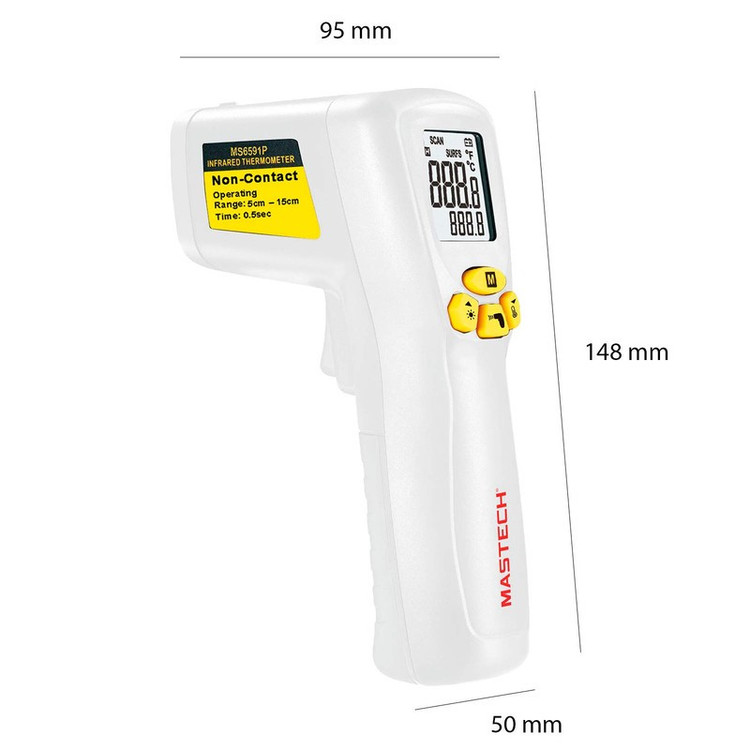تب سنج و دماسنج کودک مدل MS6591P