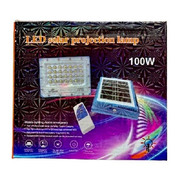 پرژکتور خورشیدی کمپینگ مدل IP-66.100W