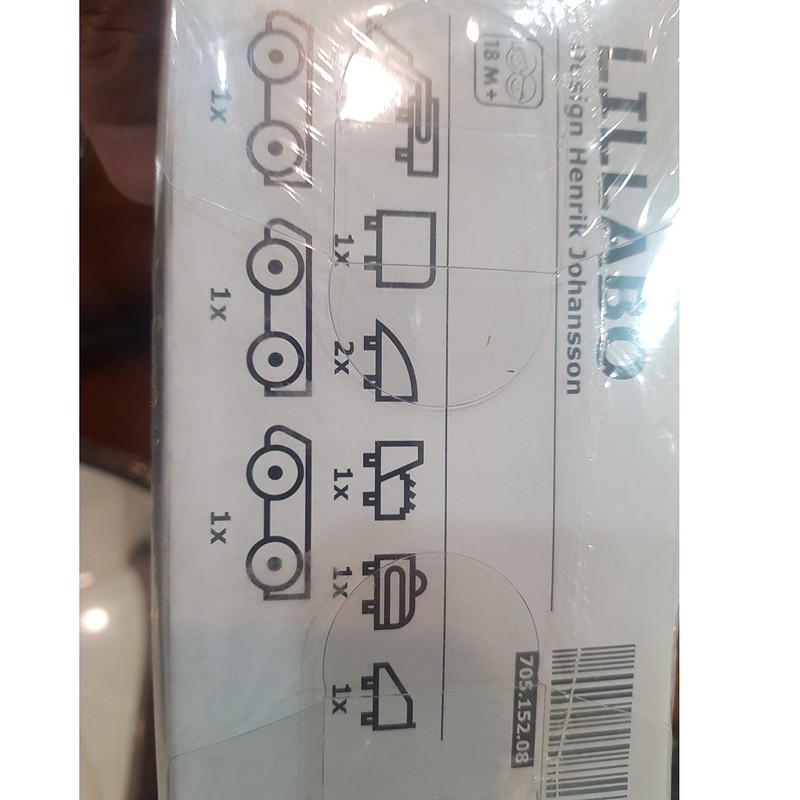 ماکت ماشین ایکیا مدل LILLABO کد 15208 بسته 3 عددی