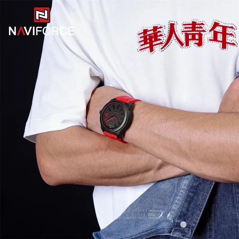 ساعت مچی عقربه ای مردانه نیوی فورس مدل NF9202BBR