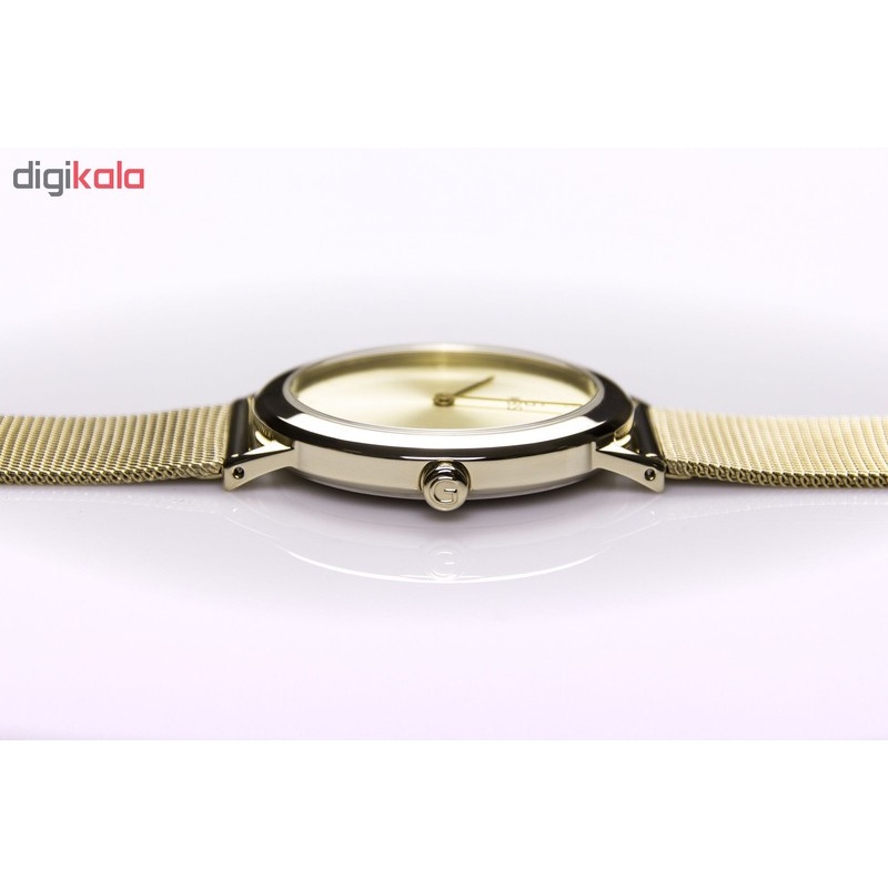ست ساعت مچی عقربه ای زنانه و مردانه جی کی بی اس کد SN-2535-GG