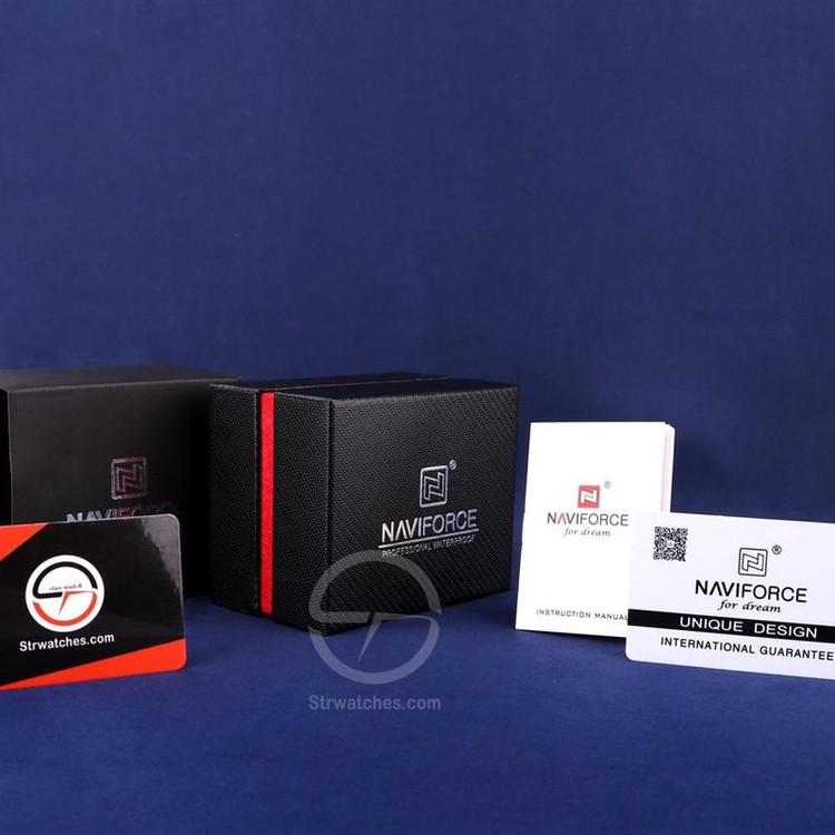 ساعت مچی عقربه ای مردانه کوارتز نیوی فورس مدل NF9068