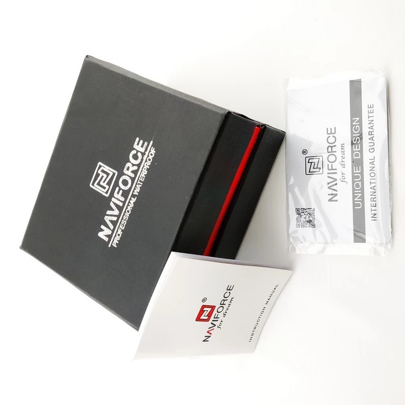 ساعت مچی عقربه ای زنانه نیوی فورس مدل naviforce 7107