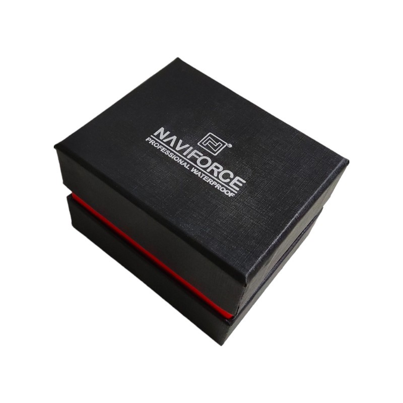 ساعت مچی عقربه ای مردانه نیوی فورس مدل چهار موتوره فول تایم کد NF9089-SB